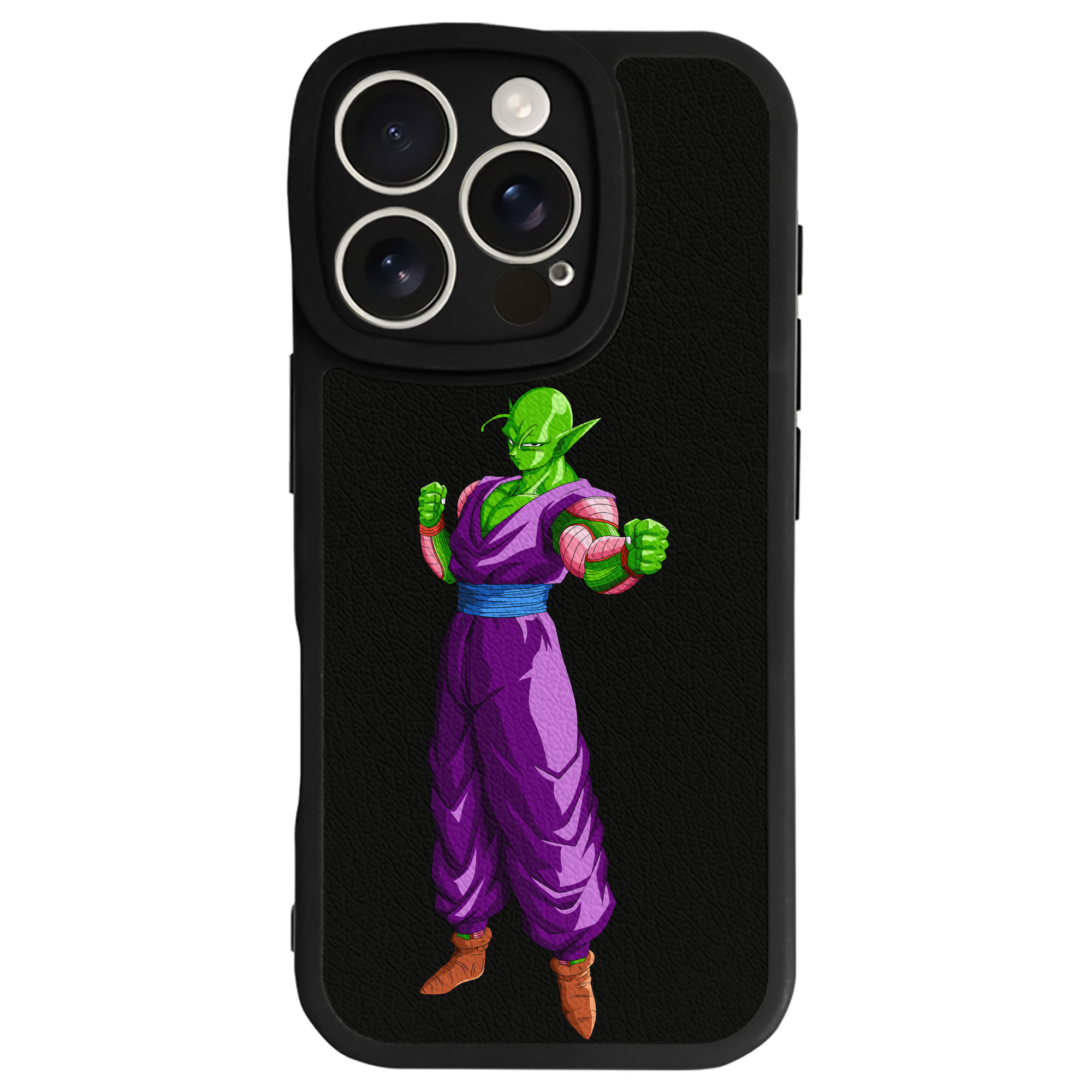 （画像用） ドラゴンボール ピッコロ DRAGON BALL Piccolo 【iPhone 16シリーズ対応】シリコンスマホケース（レザー調） 材質：シリコン